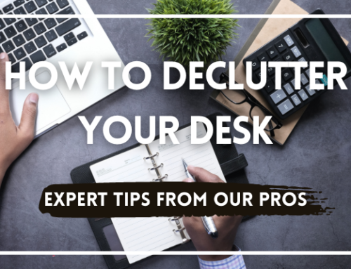 How To Declutter Your Desk and Keep It Clean?